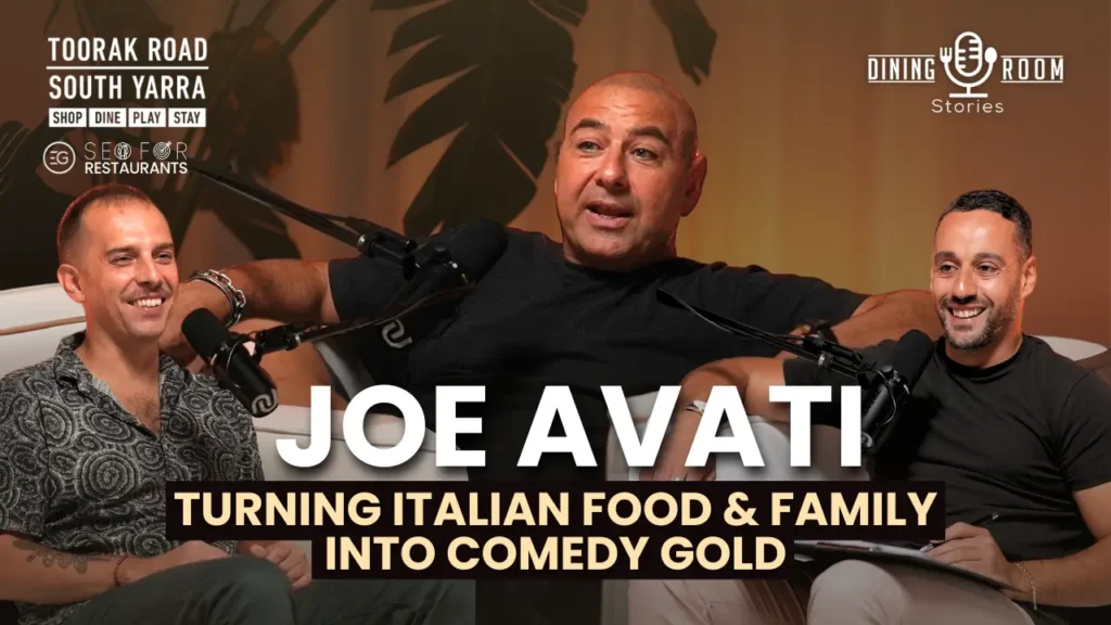 Joe Avati: Turning Italian Food & Family into Comedy Gold | Dining Room Stories (Episode 7)