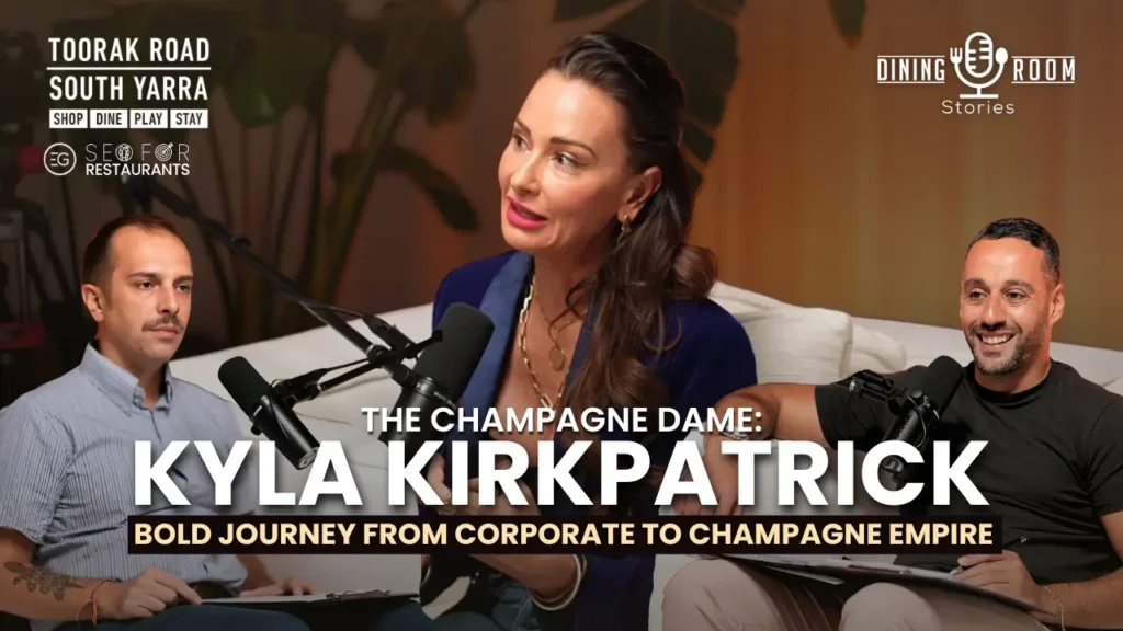Kyla Kirkpatrick’s Bold Journey from Corporate to Champagne Empire | Dining Room Stories (Ep14)